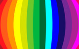 Fototapeta Sypialnia - Ilustração com as cores do arco-íris