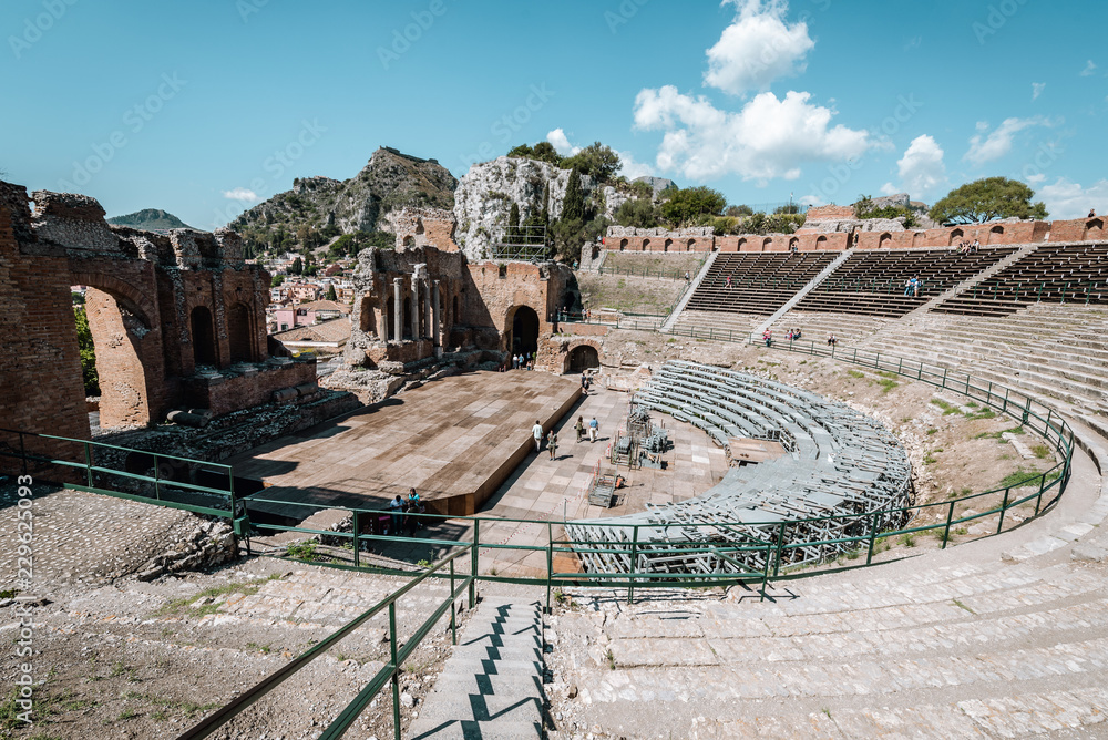 Photo Art Print Taormina Sicily Italy September 30 -