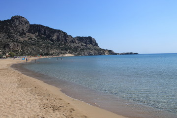 beach and sea