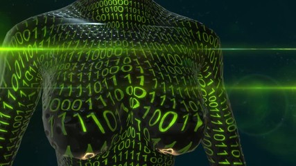 Wall Mural - ai artificial intelligence simulation of human intelligence by machines
