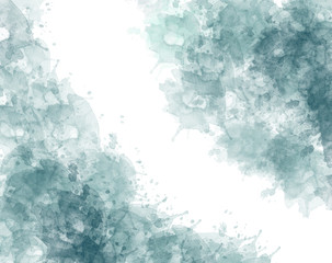 Blue watercolor background