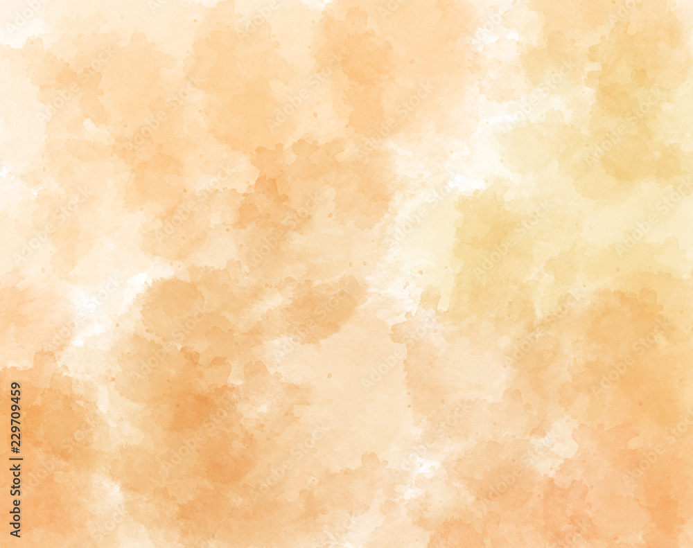 Light orange watercolor background Stock Illustration | Adobe Stock, image size:1000x791