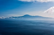 Wulkan Teide na Teneryfie. Widok z La Gomery, punkt widokowy Mirador de Abrante