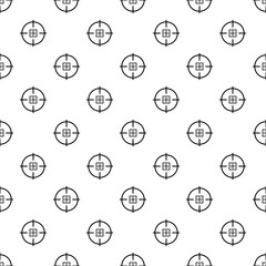 Sticker - Optical mission pattern seamless vector repeat geometric for any web design