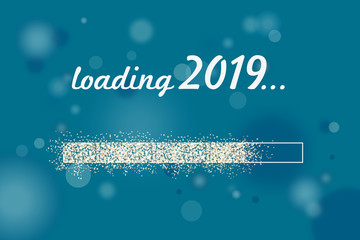 Poster - loading screen 2019 new year