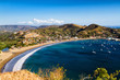 View of San Juan del Sur from the local mountain hill, Nicaragua