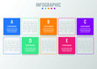 © Konkapp - Business infographic template with rectangular shape options