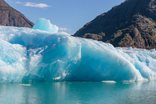 Iceberg From Sawyer Glacier In Tracy Arm Fjord Near Juneau Alaska