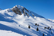 Winteraufnahmen im Skigebiet Ratschings-Jaufen in Nord-Italien