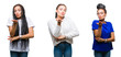 © Krakenimages.com - Young braided hair african american girl wearing winter sweater over isolated background gesturing with hands showing big and large size sign, measure symbol. Smiling looking at the camera