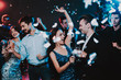 © Vadym Huzhva - Happy Young People Dancing on New Year Party.