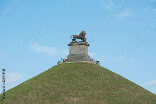 Fotografía The Lion of Waterloo - Lion's Hill in Waterloo - Belgium