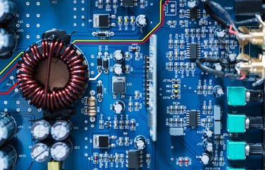 Electronic circuit board .