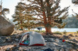 © Ren Fuller - A tent set up in the back country
