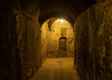 Fototapeta Desenie - Todi (Umbria, Italy) - The suggestive medieval town of Umbria region, in a summer evening.