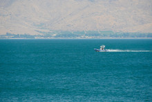 Sea Of Galilee Port And Boats. Israel