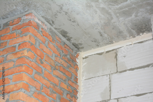 House Wall Connection Details Insulation Plastering And Repair