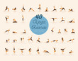 40 Yoga Asanas with names