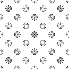 Sticker - Rear sight pattern seamless vector repeat geometric for any web design