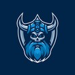 Viking mascot gaming logo