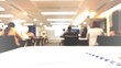 © tpap8228 - Abstract defocused photo of conference room or seminar room with attendee background, Business concept