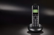 © Kuzmick - Cordless phone with space for text