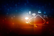 © jijomathai - 2d rendering Cloud computing