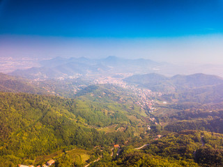 Wall Mural - Colli Euganei, foto da drone