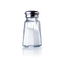 Salt Shaker, Isolated On White 