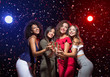 © Prostock-studio - Happy women celebrating New Year at nightclub