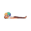 © sabelskaya - Artificial ventilation vector illustration - young woman stimulating respiration to man lying on floor with mouth-to-mouth resuscitation isolated on white background in sketch style.