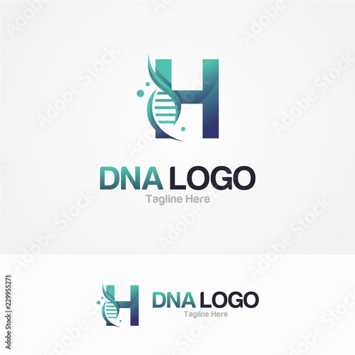 Abstract Letter H And Dna Vector Logo Adobe Stock でこのストックベクターを購入して 類似のベクターをさらに検索 Adobe Stock