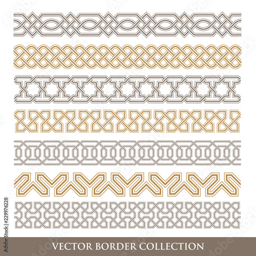 Arabic Seamless Geometric Border Set Traditional Islamic Design Collection Mosque Decoration Element Pattern Buy This Stock Vector And Explore Similar Vectors At Adobe Stock Adobe Stock,Bed Room Furniture Design 2020
