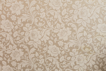 vintage wallpaper with flowers