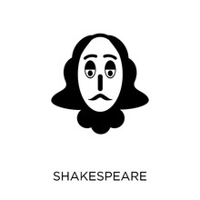 Shakespeare Icon. Shakespeare Symbol Design From Cinema Collection.