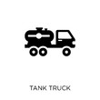 © CoolVectorStock - Tank truck icon. Tank truck symbol design from Industry collection.