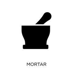 Mortar icon. Mortar symbol design from Science collection.