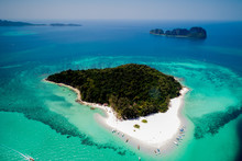 Incredible View Bamboo Island From The Top In Thailand