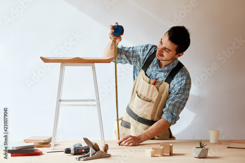 Custom Made Furniture Concept Handicraft Carpentry Cabinet Maker