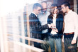 © peacefulwarior93 - Business Team with Digital Tablet