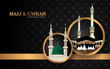 hajj and umrah creative banner concept