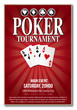 Casino Poker Tournament poster template