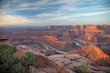 Deadhorse Point, Utah at sunrise with Colorado River