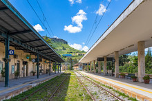Enna Railway Station (Stazione Di Enna), Sicily, Italy
