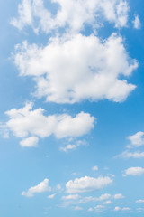 Wall Mural - clear blue sky background,clouds with background.