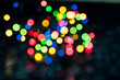 © Anastasia - Colorful bokeh. Blurred lights background