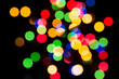 © Anastasia - Colorful bokeh. Blurred lights background