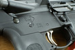 © Wes - Safety selector switch on an AR-15 Rifle