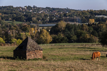 Wall Mural - Voutezac (Corrèze, France) - Vue  campagnarde