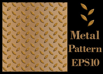 Poster - texture pattern of metal